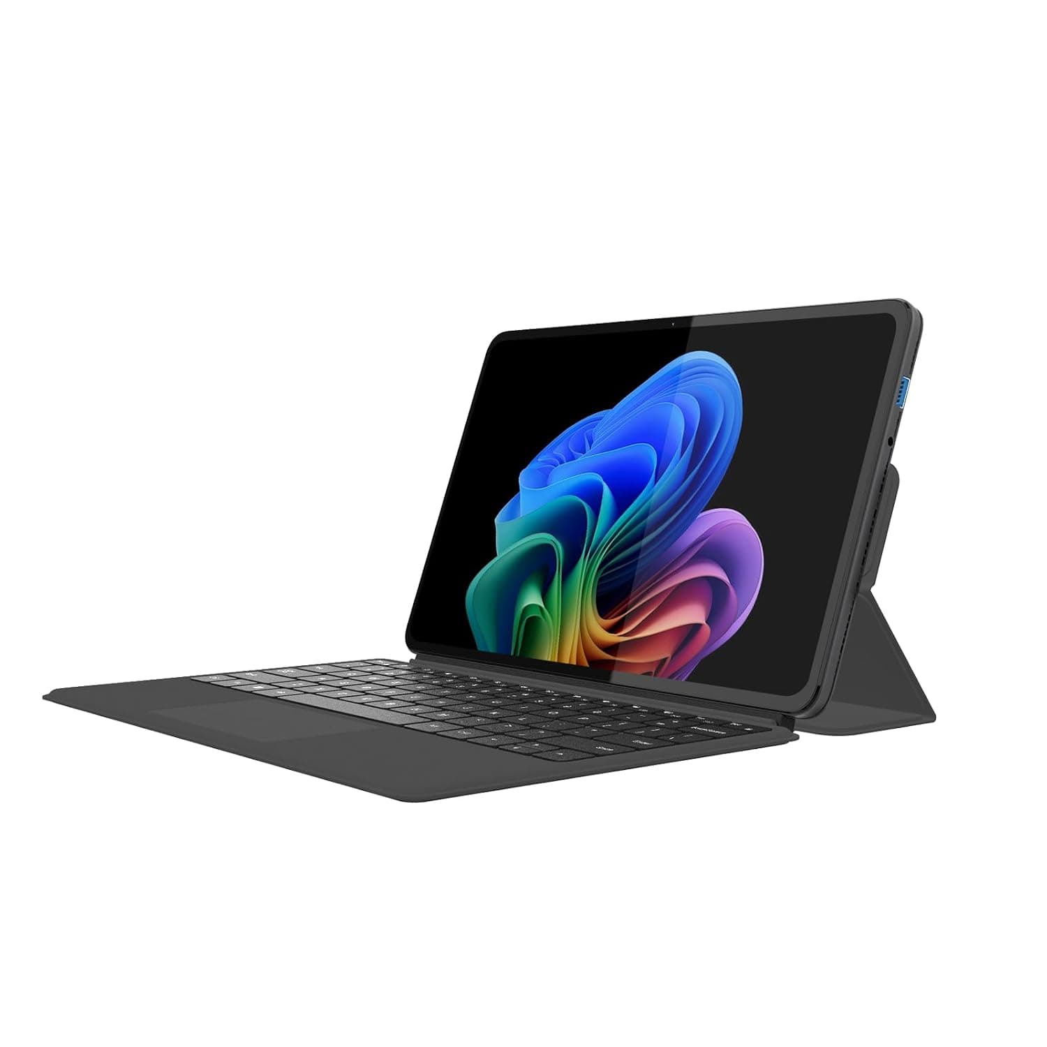 2-in-1 Laptop/Tablet (2026), Windows 11 PC with Magnetic Keyboard, 12" 2K FHD IPS Touchscreen Display, 12GB RAM 256GB SSD, 6500Y Processor, USB-C, 2 Stereo Speakers for Home Office Students