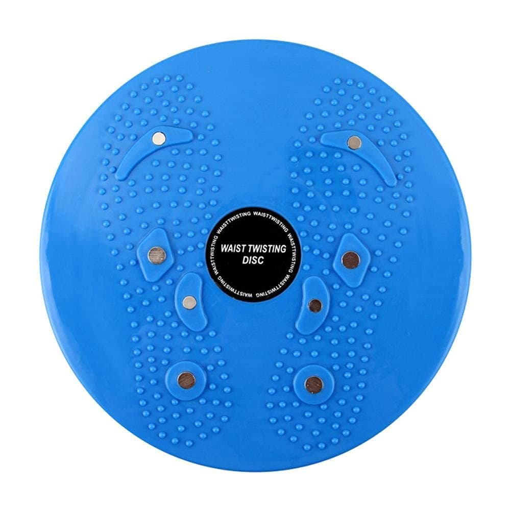 Twisting Waist Disc Sport Exercise Twist Board Waist Twist Disc for Training Legs Waist Core Workout Blue