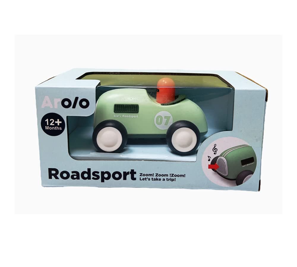 Baby Toys Mini Car Roadster Friction Powered Toy - Green
