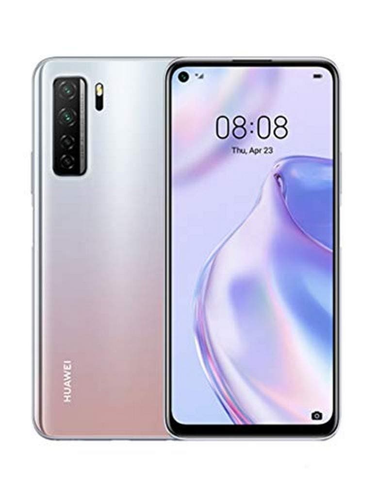 Huawei P40 Lite 5G Dual-SIM 128GB ROM + 6GB RAM Factory Unlocked Android Smartphone (Space Silver) - International Version