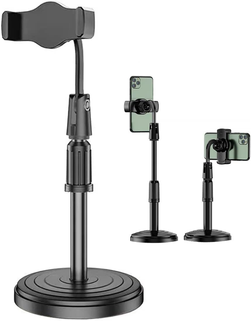 حامل للجوال، ملحق متعدد الاستخدامات ومريح، لتثبيت جوالك بأمان في زوايا مختلفة للاستخدام دون الحاجة إلى اليدين من كويست