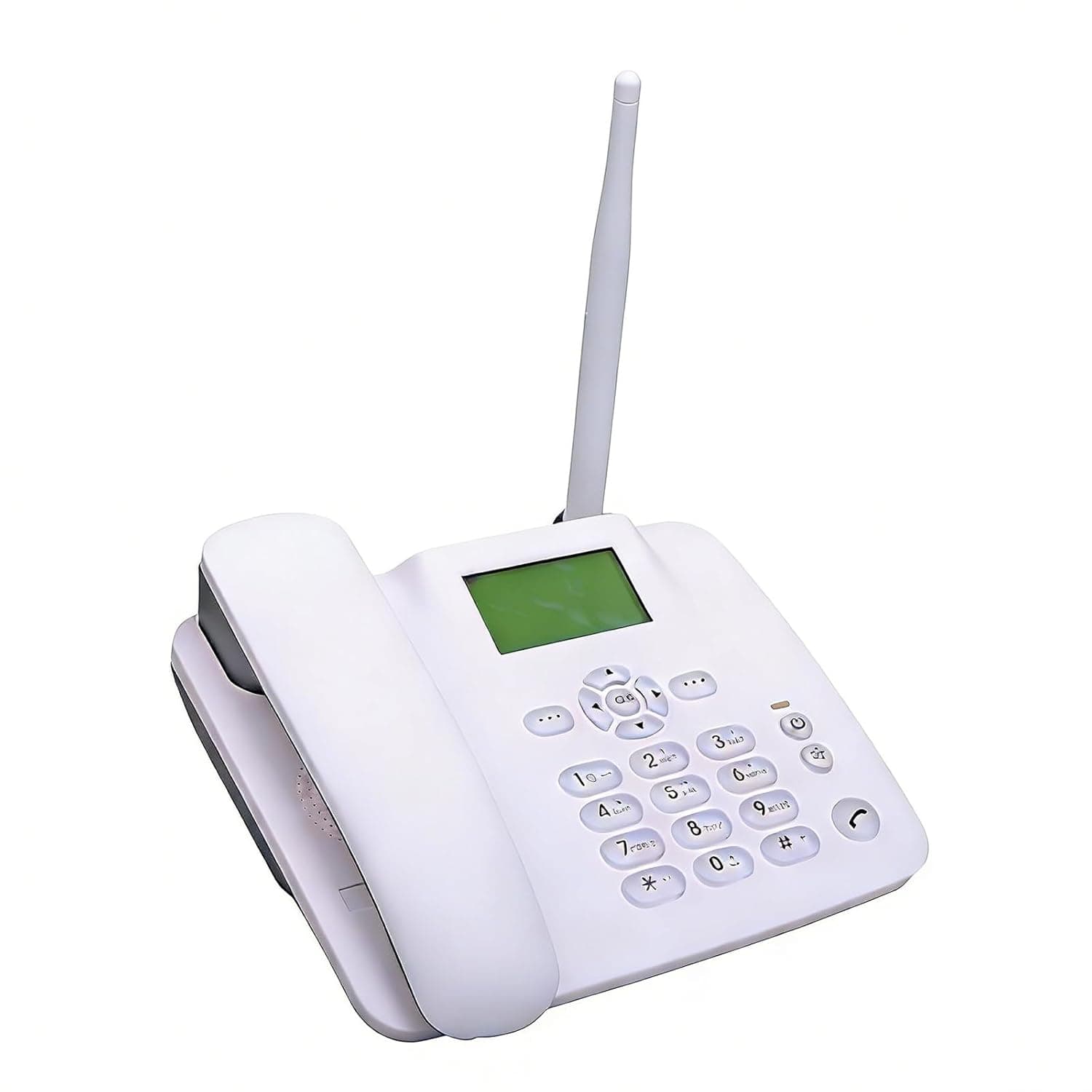 هاتف مكتبي لاسلكي 4G ثابت يدعم بطاقة اتصال 850/900/1800/1900 ميجاهرتز مع راديو ومنبه ورسائل قصيرة SMS للمنزل ومركز الاتصال والمكتب والشركة والفندق