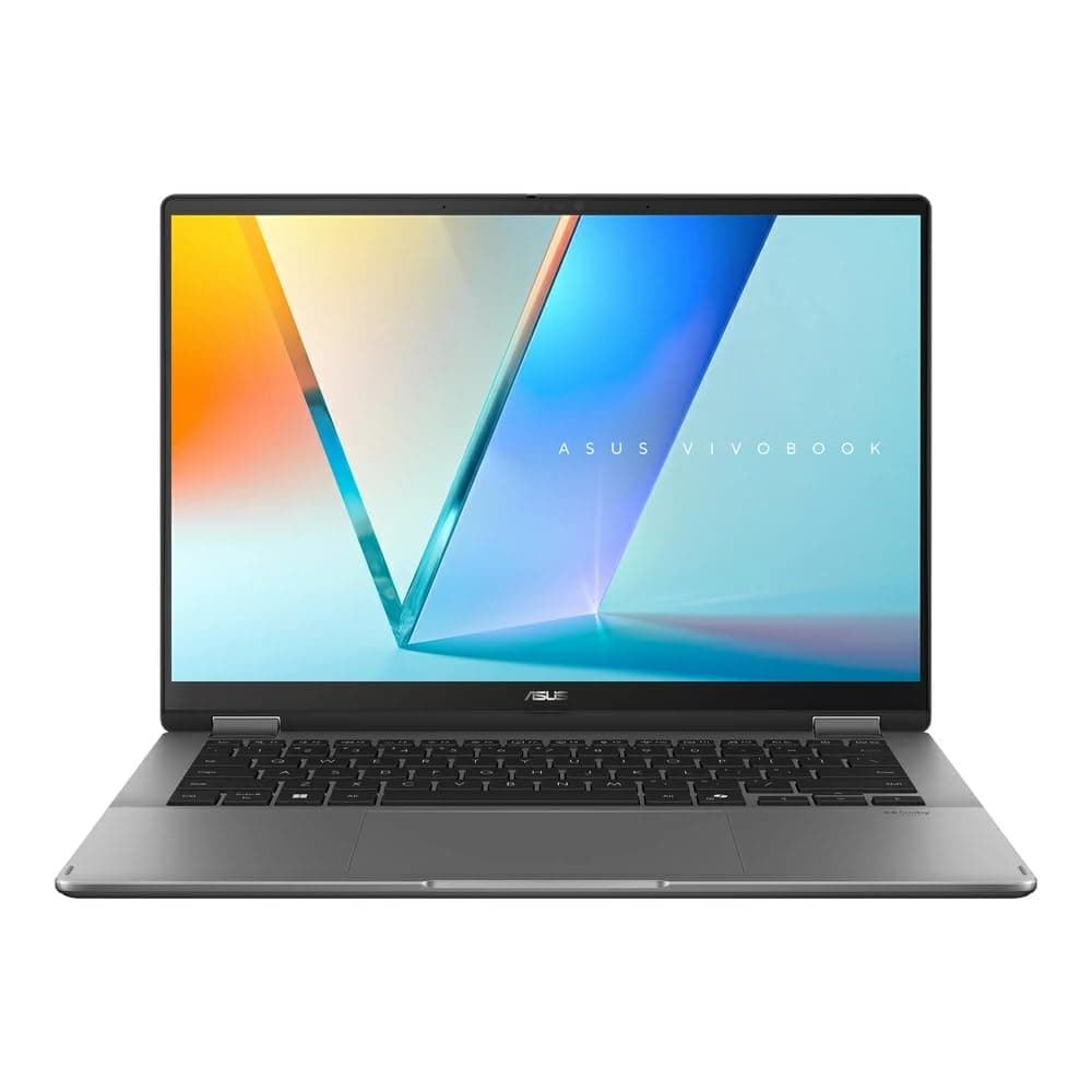 ASUS Vivobook Flip TP3407SA-QL011W 14 OLED WUXGA 1920X1200 16:10 Bend+400nits[HDR] Glare - CORE ULTRA 5 226V - LPDDR5X 16GB [on bd.] - 512GB PCIE G4 SSD - Intel Arc Graphics - Gray - WIN1 1 HOME - 2