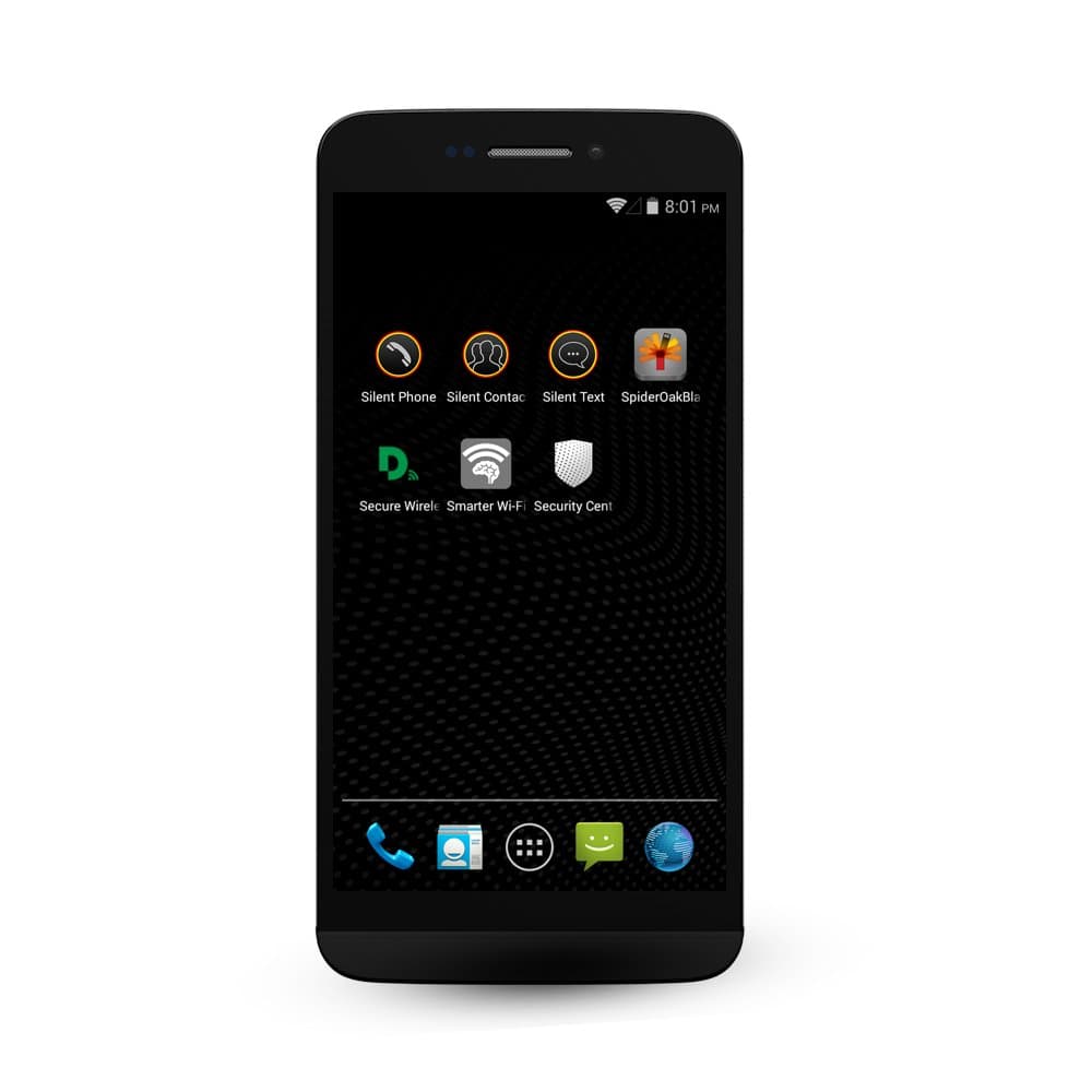 Blackphone Rest of World Factory Unlocked Phone - Retail Packaging (Black)