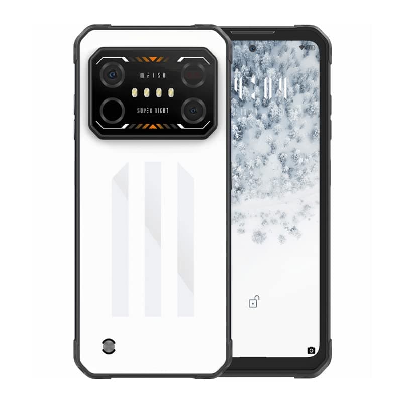 IIIF150 Air1 Ultra 6.8"FHD + 120Hz وعرة للرؤية الليلية شاشة الهاتف الذكي هيليو G99 كاميرا 64 ميجابيكسل 8 جيجابايت + 128 جيجابايت هاتف مقاوم للماء (أبيض)
