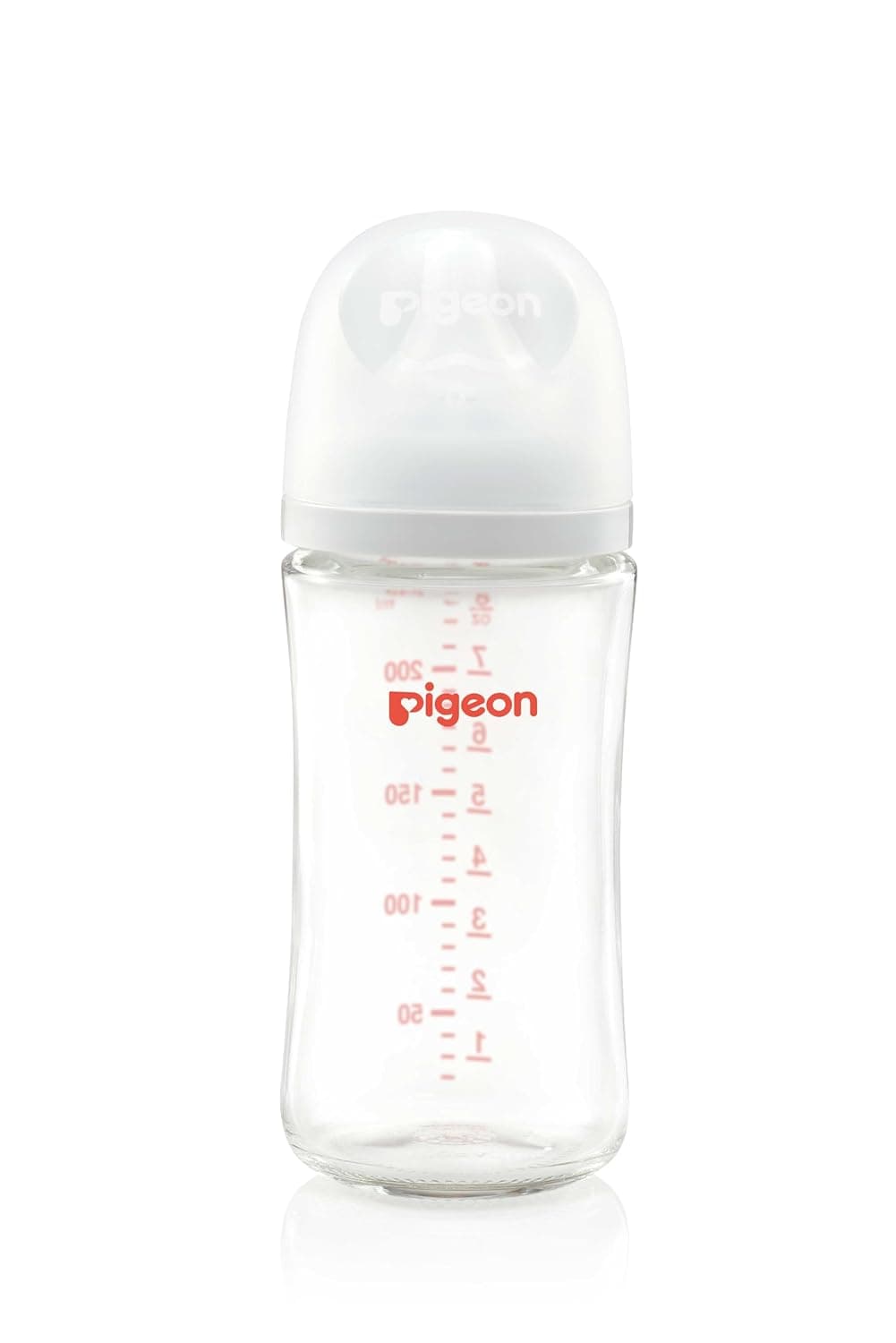Pigeon Softouch Wide Neck Nursing Glass Bottle 240 ml
