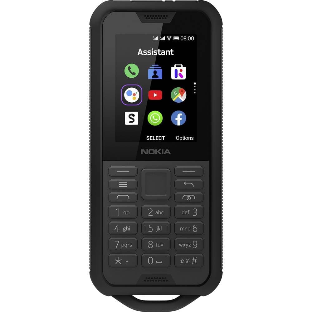 Nokia 800 Tough 2.4in,4GB,512MB Ram,2100MAH, IP68 Rugged Cell Phone (Gsm Only, No Cdma) Factory Unlocked - 4G LTE International Model