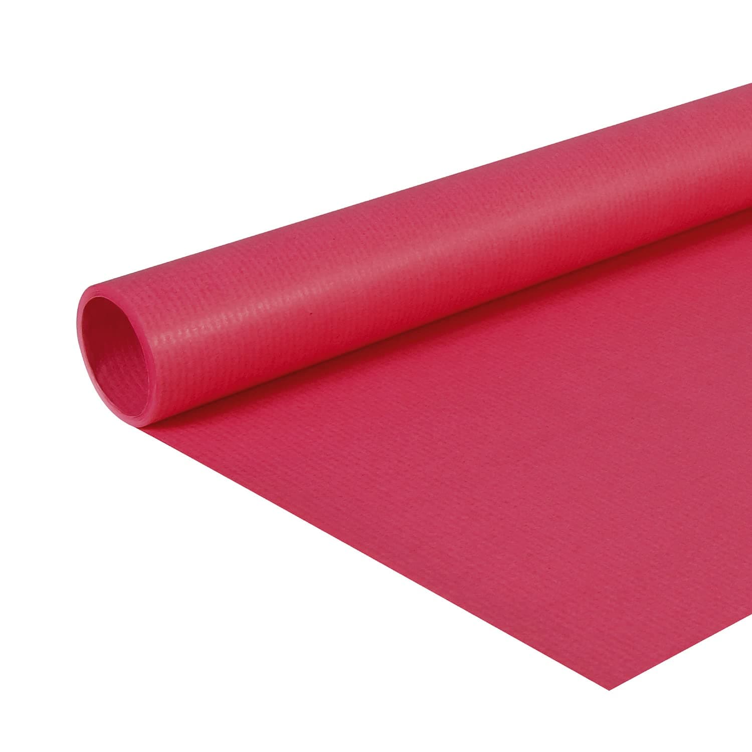 Clairefontaine 195708C - 1 roll of kraft paper - colour: opera pink - dimensions: 10 x 0.7 m - 65 g - gift wrapping, DIY, craft