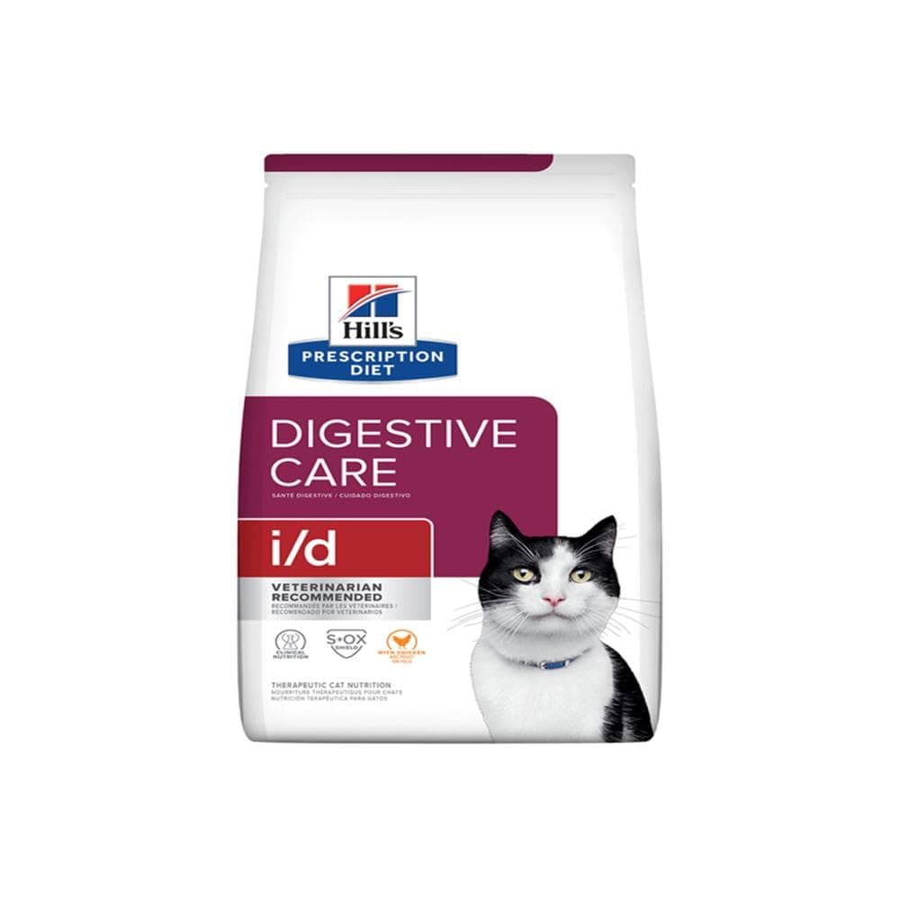 Hill's Prescription Veterinary i/d Adult Dry Cat Food with Chicken for Digestive Care 1.5 kg