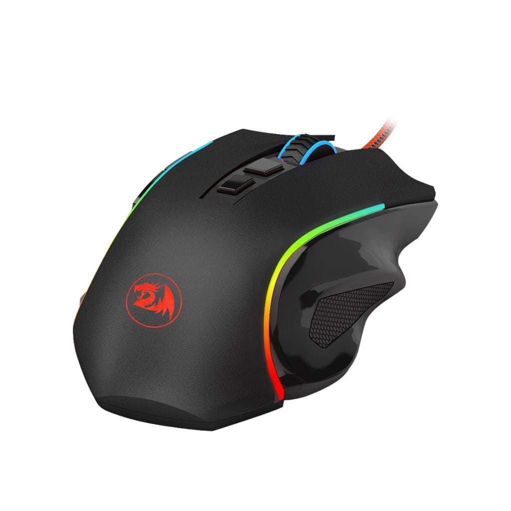 ردراغون فأرة يو اس بي متوافقة مع سي ولابتوب - M607 - RGB