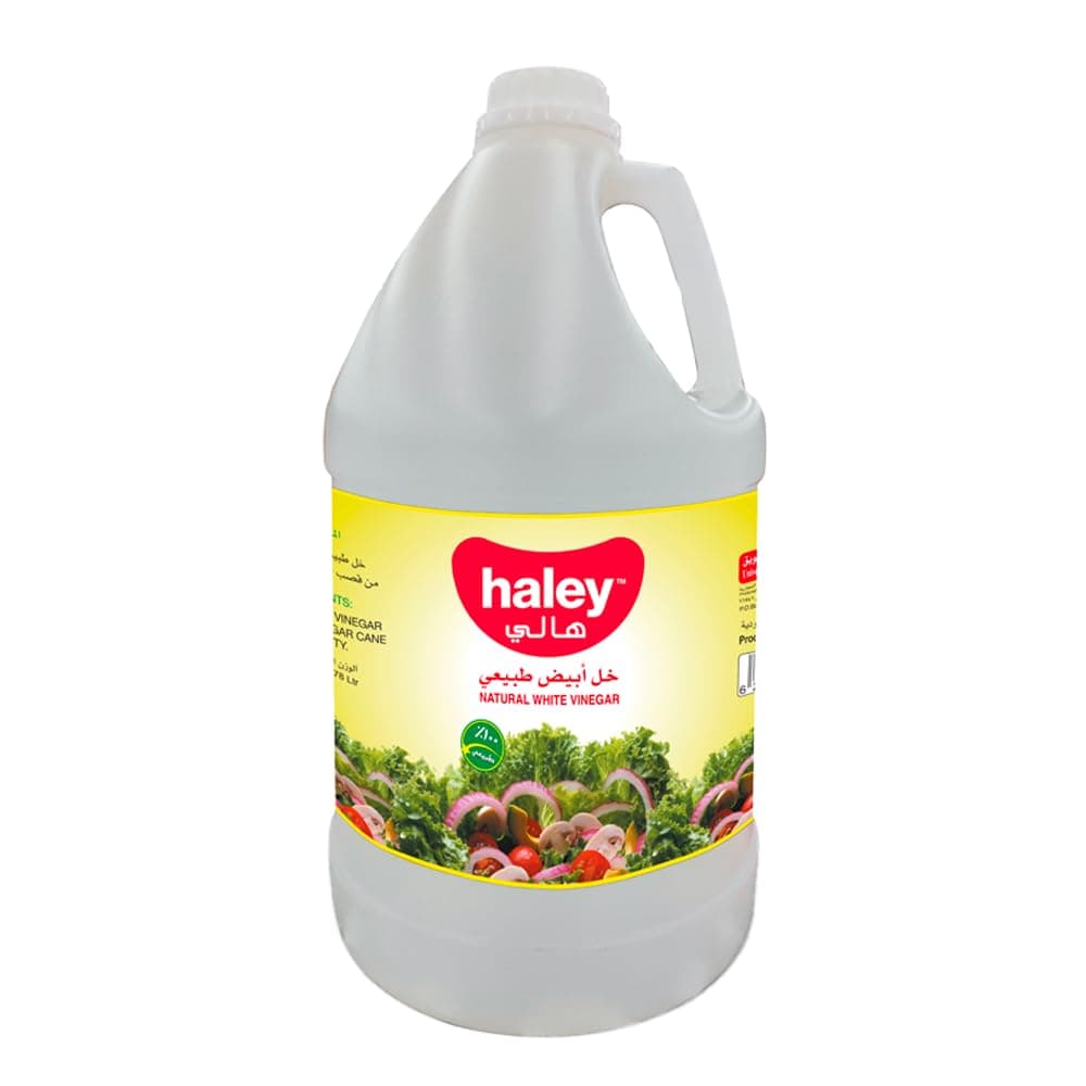 Haley Natural White Vinegar, 3.78 liter