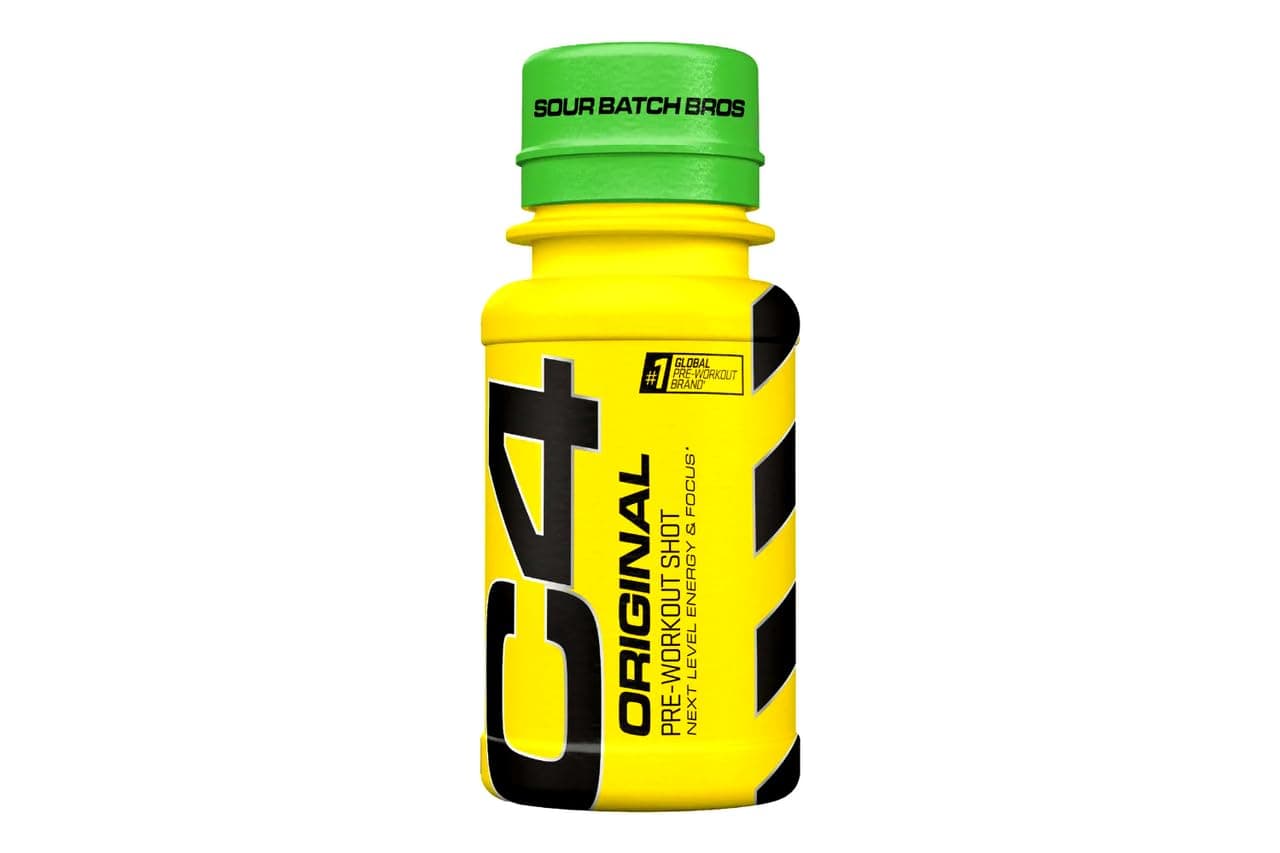 C4 Energy Drink Original Pow Shot Sour Batch Bros 60 ml
