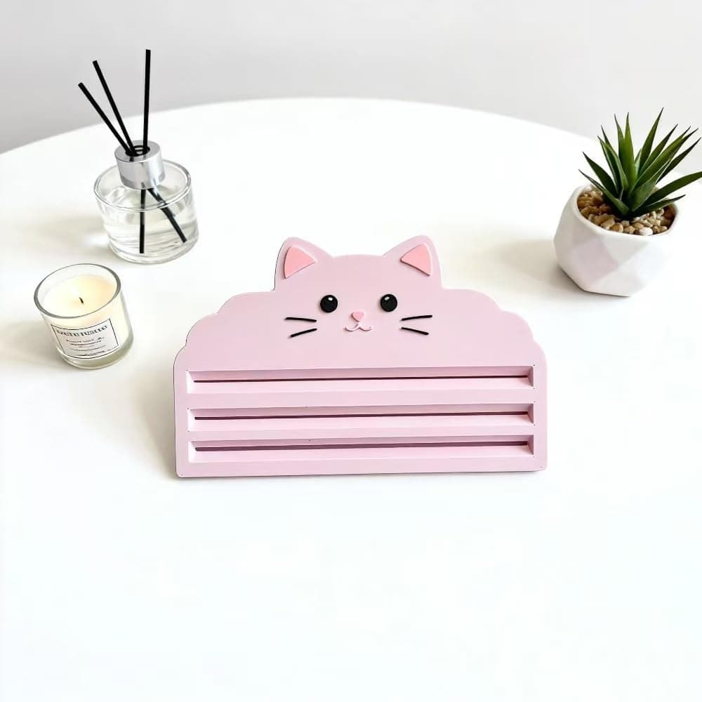 Cat Food Squeezer Dispenser, Heavy-Duty Pet Food Dispenser, Squeezer Tool for Wet, Cat Accessories, Pink