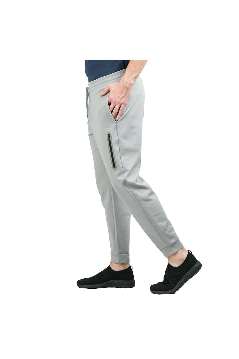 GIORDANO Mens Slim Tapered Fit Jogger Pants