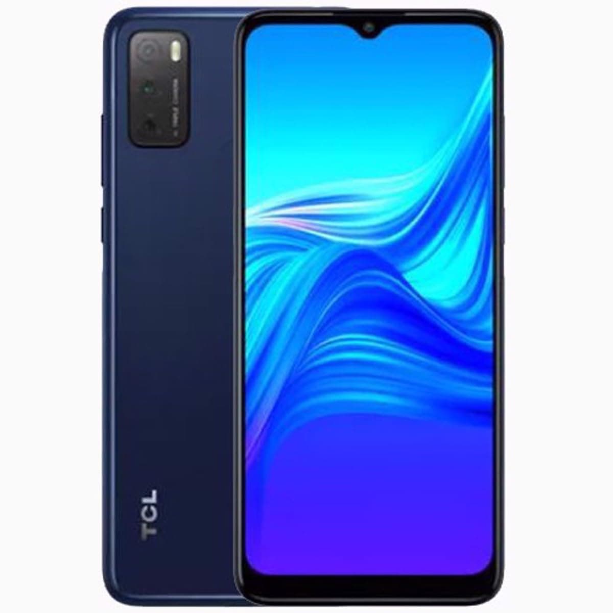 TCL 20 Y DUAL-SIM 64GB ROM + 4GB RAM (GSM Only | No CDMA) Factory Unlocked 4G/LTE Smartphone (Blue) - International Version