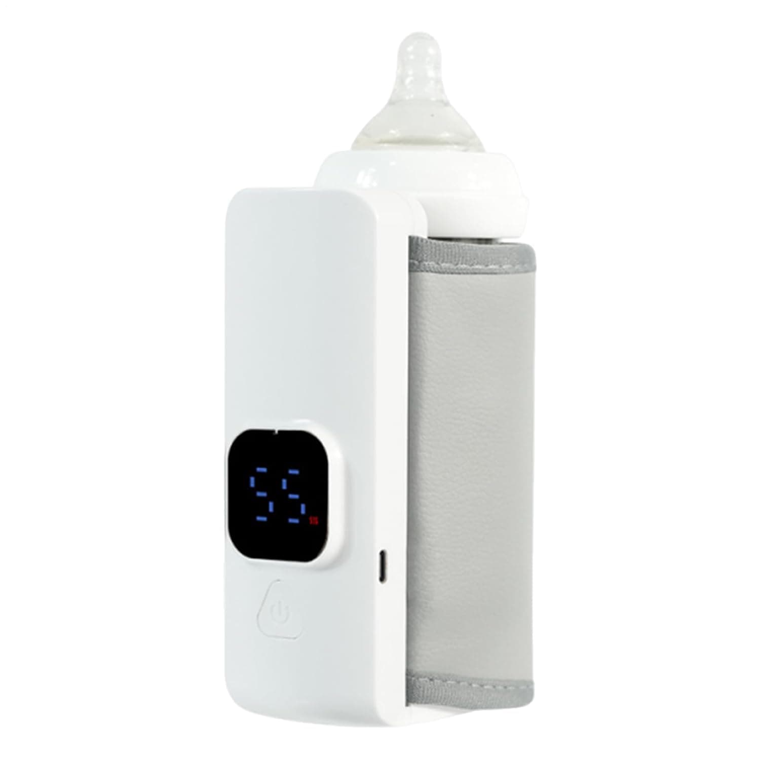 Portable Bottle Warmer Portable Battery-Powered Feeding Supplies | Car Bottle Warmer for Breastmilk Night Morning Daily Winter Fall Home Outdoor Travel Shopping Walking Car