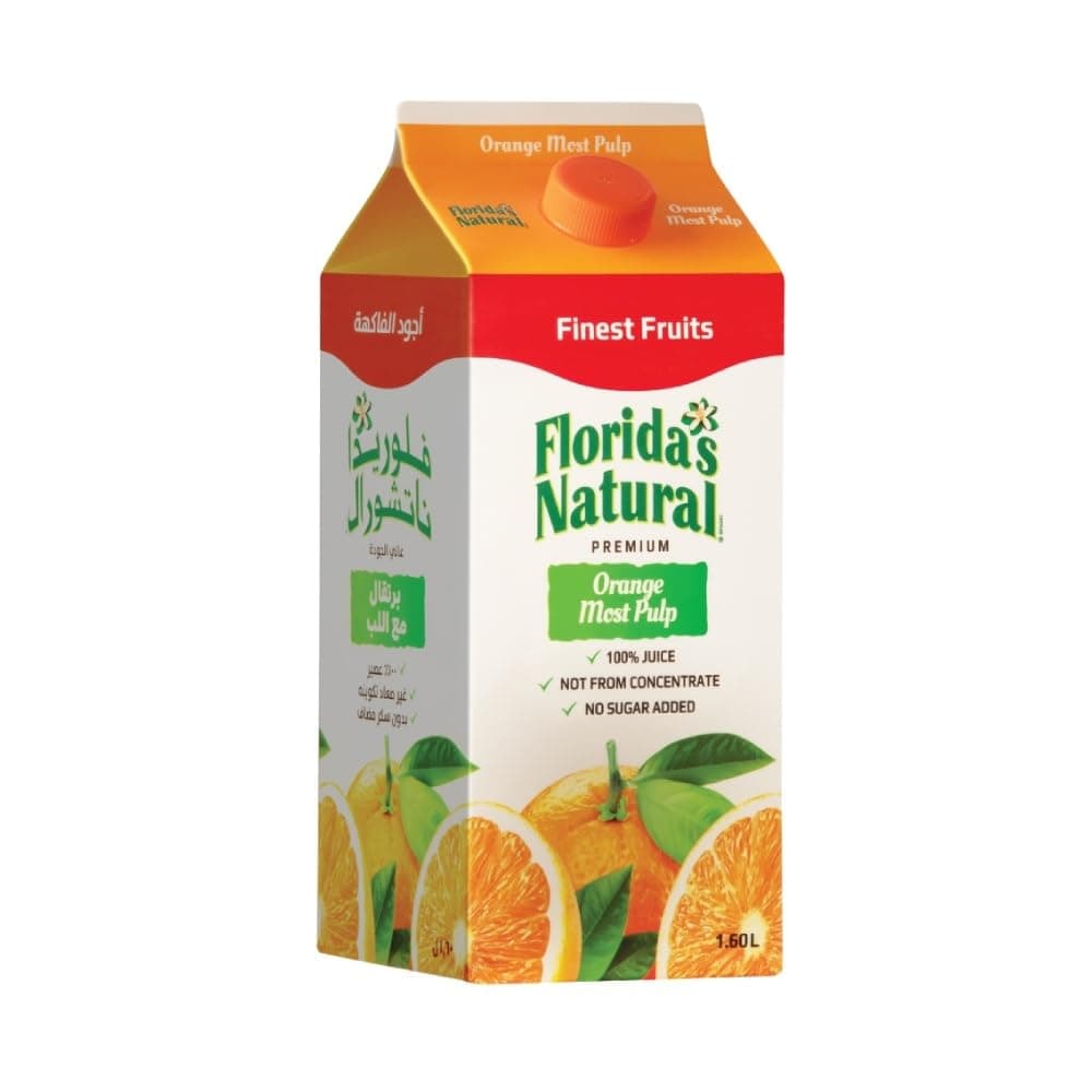 Florida Orange Pulp Flavor Juice 1.6 L