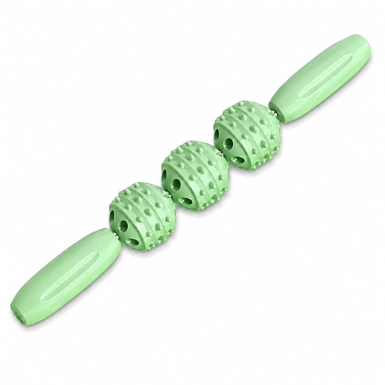 Back and Body Massage Roller Manual Rotating Roller for Muscle Massage Relaxation Accessories for Neck Legs and Back Wellbeing Muscle Recovery Tool