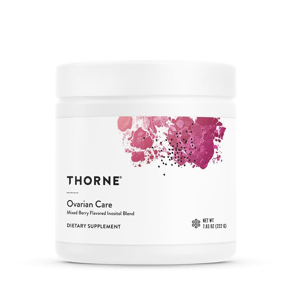 Thorne Ovarian Care - Women's Health - Inositol, CoQ10, Folate, and Polyphenols - Promote Healthy Ovarian Function and Reproductive Health - Mixed Berry - 7.55 Oz - 60 Servings