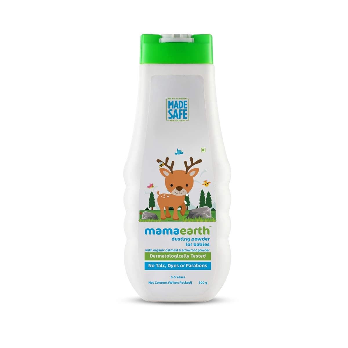 Mama Earth Dusting Powder for Babies, 300 gm