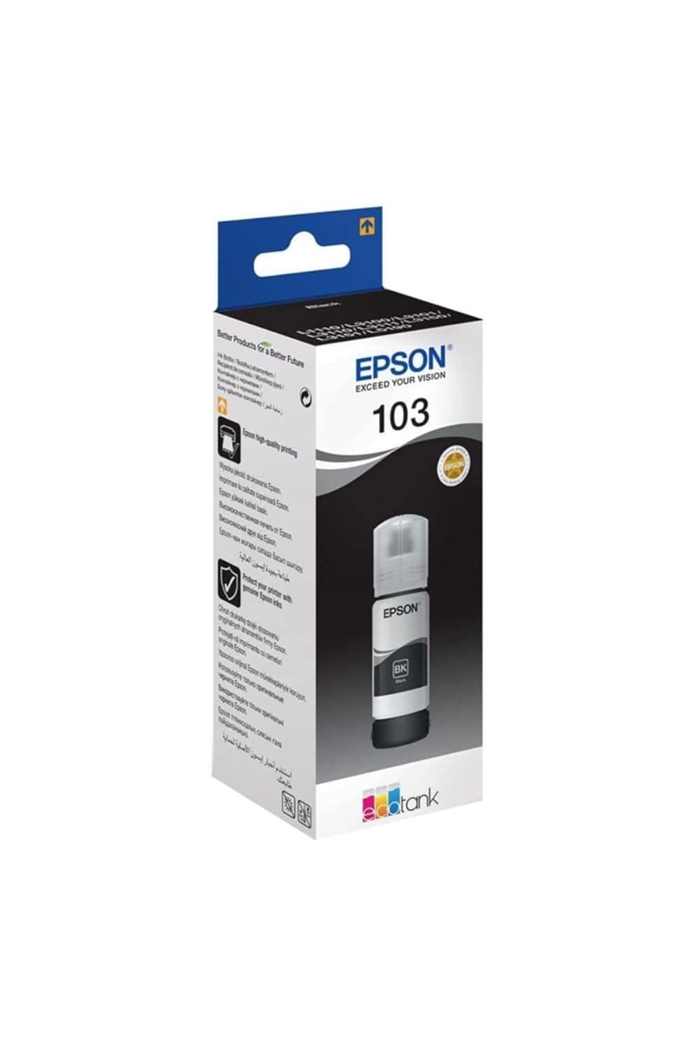 Epson 103 Ecotank Black Ink Bottle 65Ml
