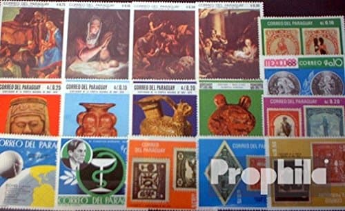 Prophila Collection Paraguay 50 Different Stamps (Stamps for Collectors)