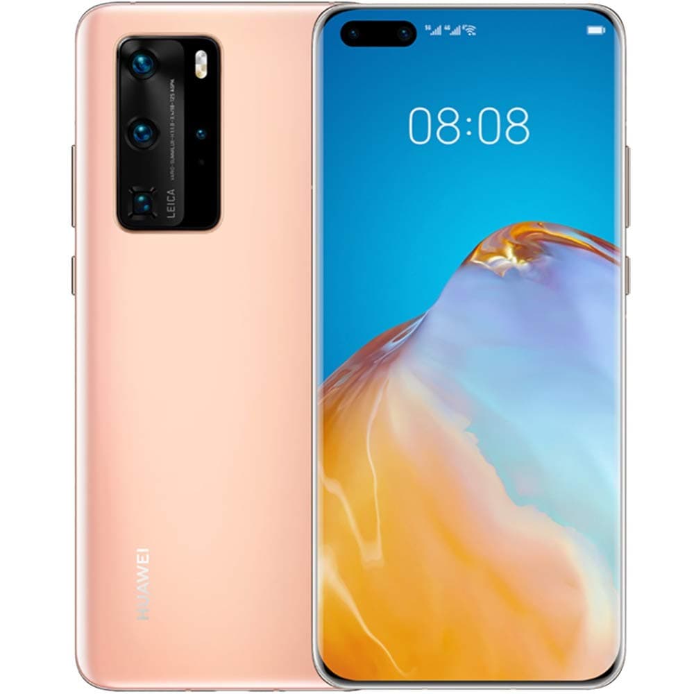 HUAWEI P40 Pro 5G 6.58in ELS-Nx9 Dual/Hybrid-SIM 256GB 8GB RAM (Blush Gold)