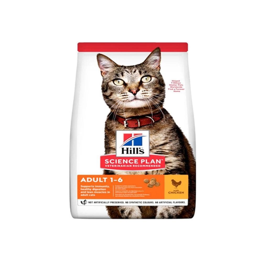 Hill's Science Plan Adult Cat Food with Chicken, 300 g
