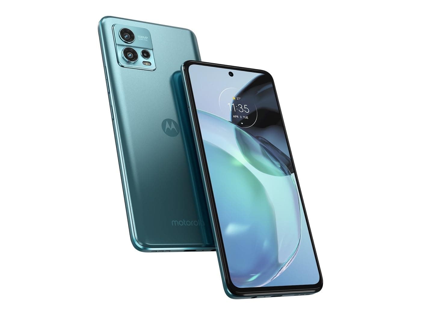 Motorola Moto G72 Dual-SIM 128GB ROM + 6GB RAM (Only GSM | No CDMA) Factory Unlocked 4G/LTE Smartphone (Polar Blue) - International Version