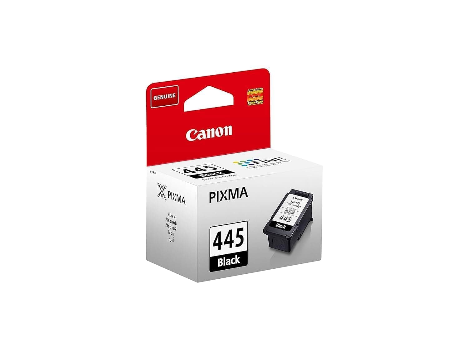 Canon Pg-445 Pixma Fine Cartridge, Black