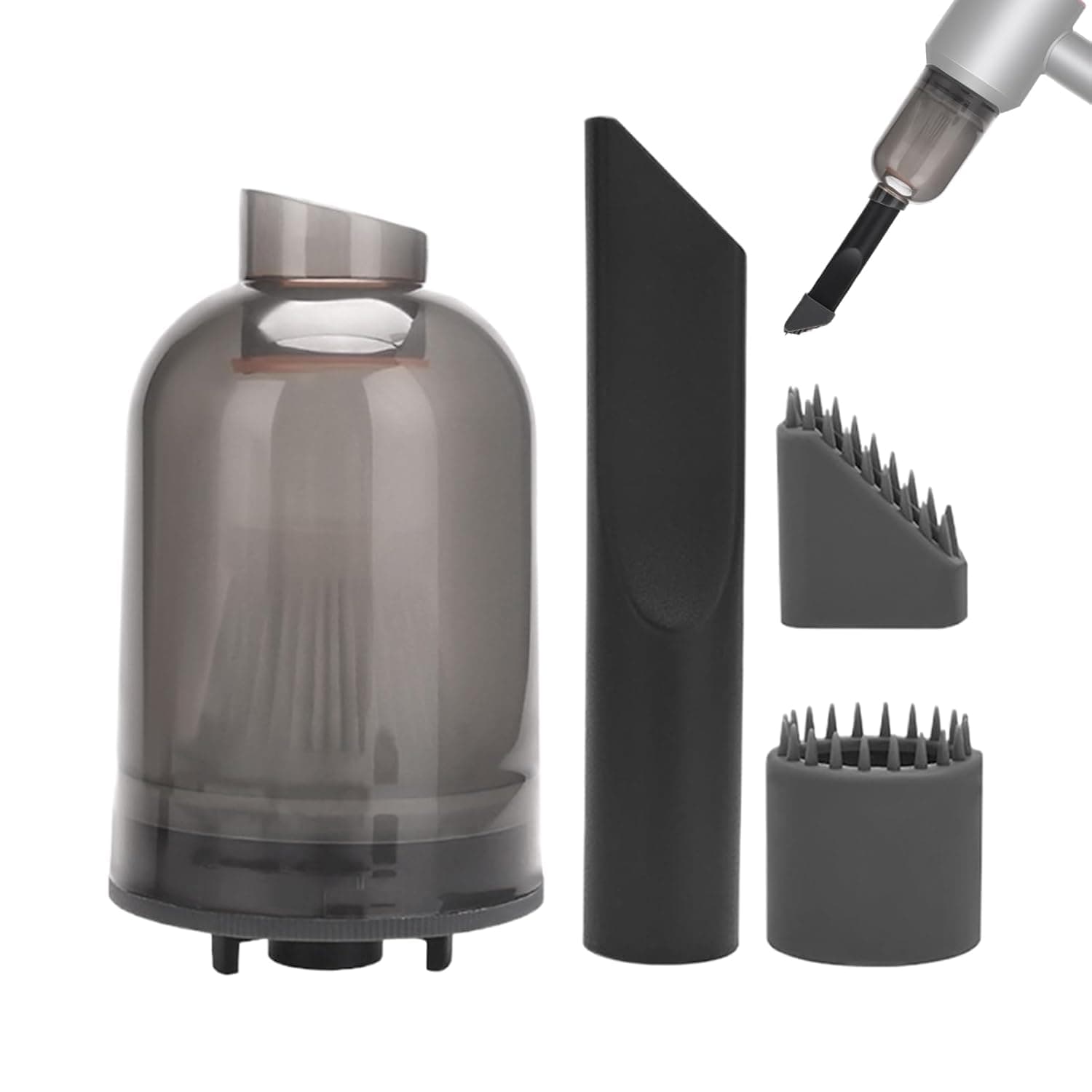 Blow Dryer Attachment,Multifunctional Dust Collector - Dust Collection Kit - for Barber Family Home Salon Shop Indoor Haircut