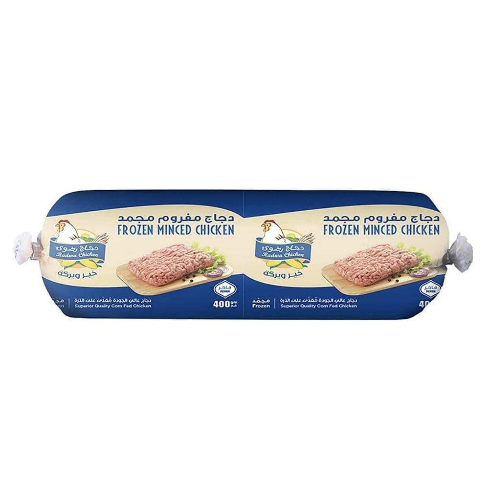 Radwa Chicken Frozen Minced Chicken, 400 g