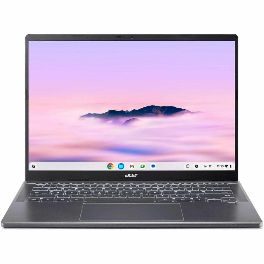 Acer Chromebook Plus 714 CBE794-1 CBE794-1-73Q7 14" Chromebook - WUXGA - 120 Hz - Intel Core Ultra 7 155U - 16 GB - 256 GB SSD - English (US) Keyboard - Iron