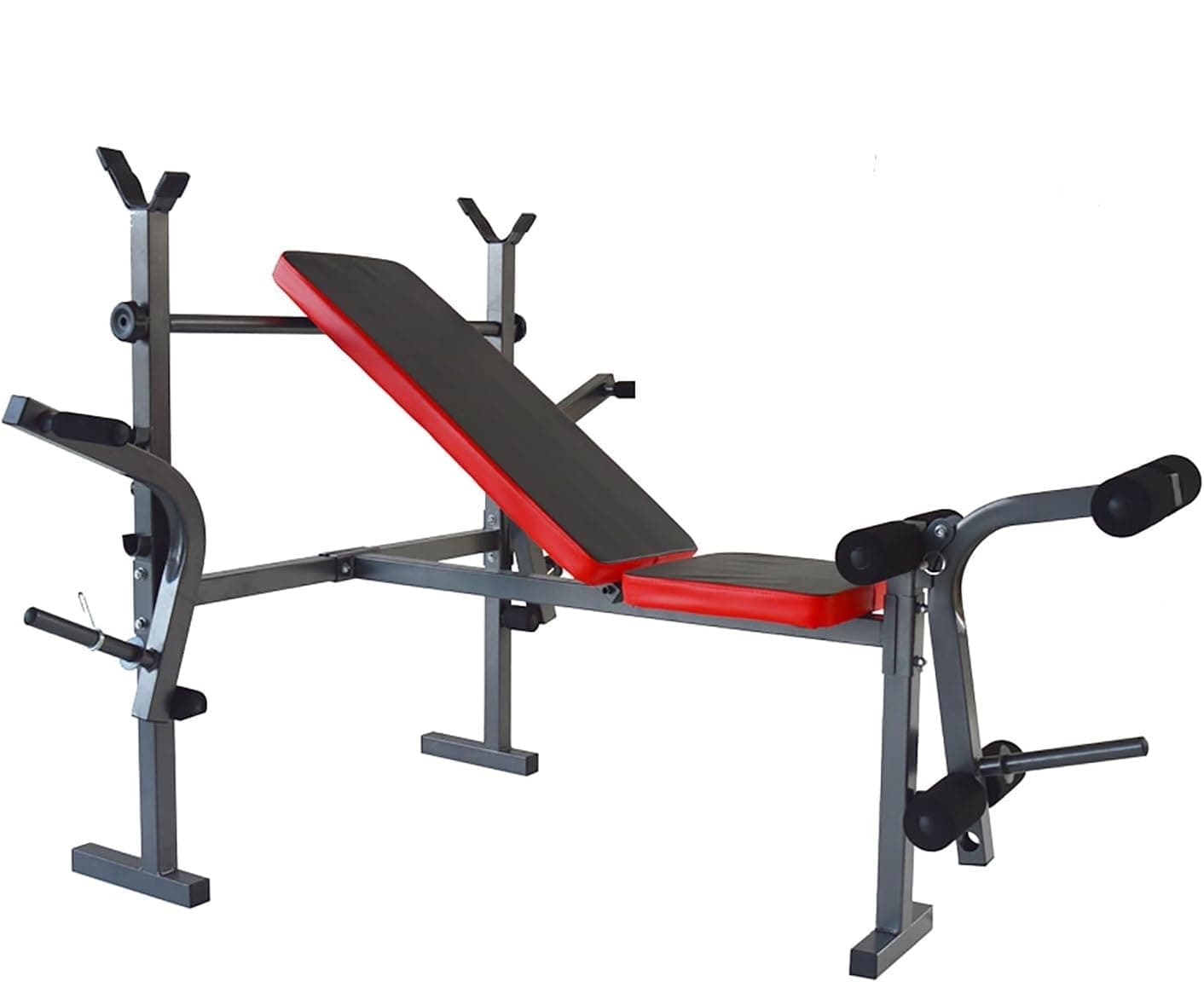 Weight Bench Multi Staion Bench Press Barbell Home Gym Multi Workout FID Chair Flat Incline Decline Toning Exercise Equipment - - 4 Colour