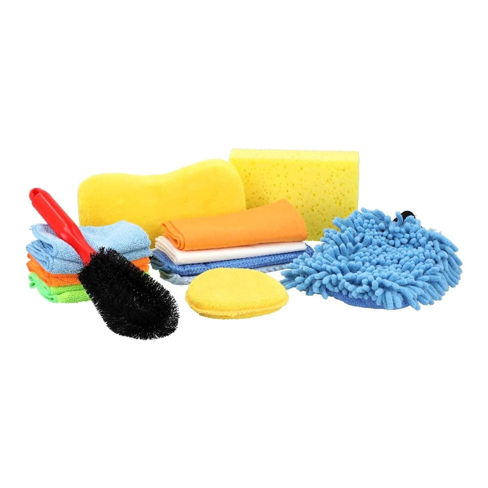 Autosmart 20-Piece Car Wash Kit Multicolor Fld-Tz033