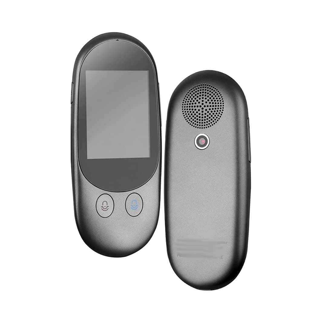 ARAST Smart Voice Translator Device 40 Languages 2.4 Inch TouchScreen Rechargeable F1A With Camera (Color : Black) Interesting life LEOWE