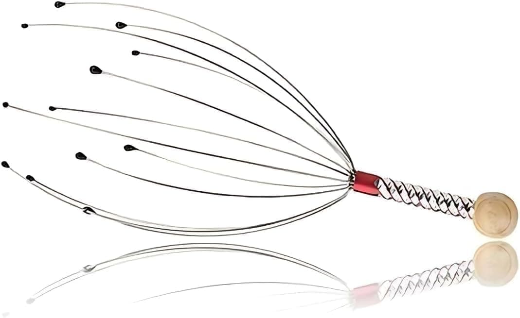 Scalp Massagers, Handheld Head Massage Tingler, Scratcher for Deep Relaxation, Hair Stimulation and Stress Relief (1)