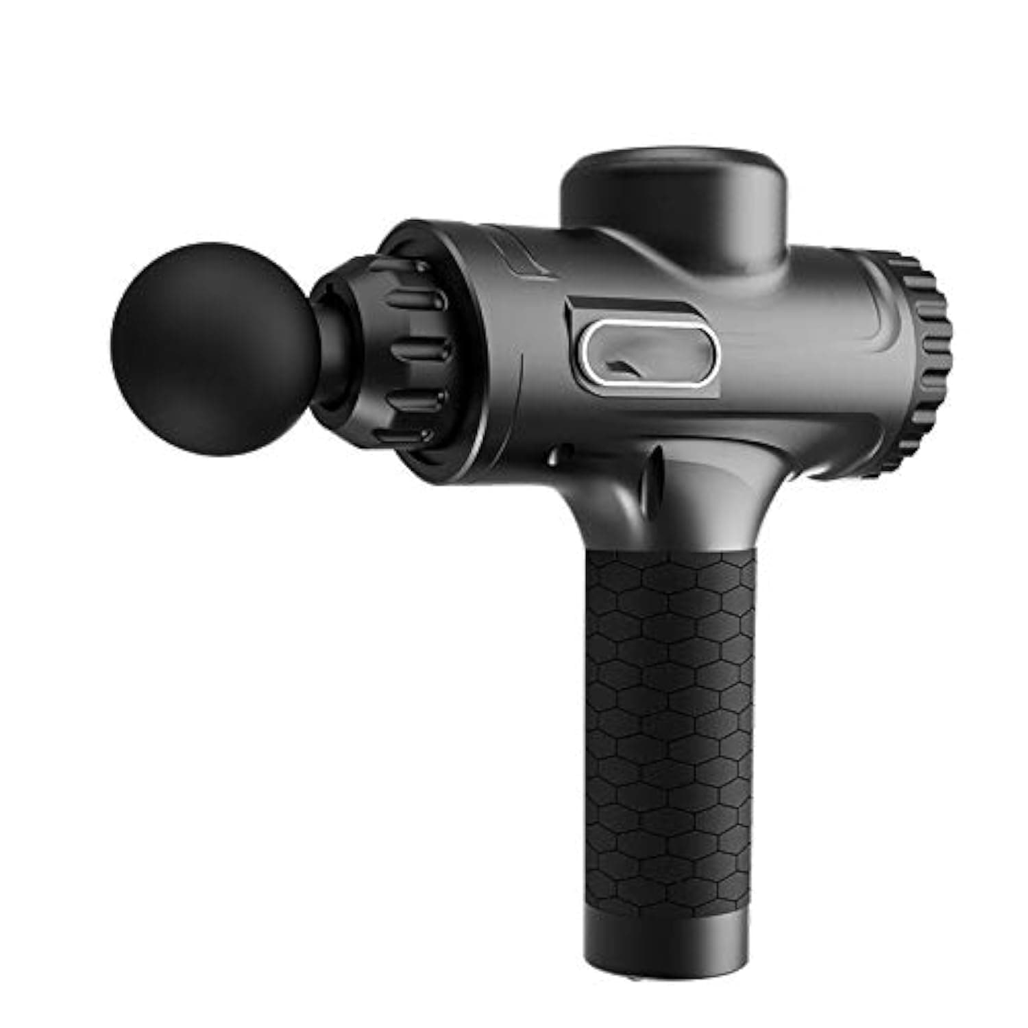 fascia Gun, Massage Gun, Muscle Relaxation Vibration, Fitness Equipment, Massage, Physiotherapy, Sports, Muscle Membrane Gun, Black 1 Massage Head, 10 Gears, Direct Charging