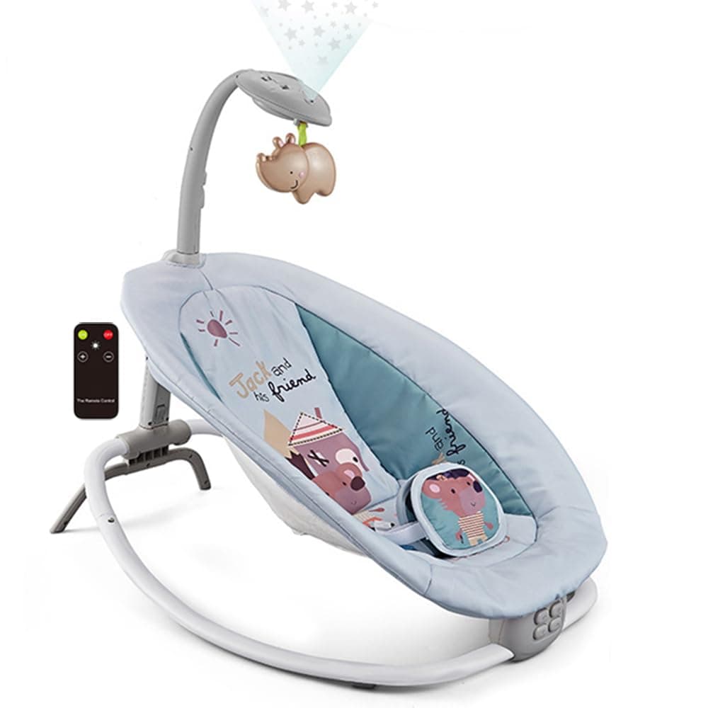 Baby Swing Electric Cradle for Portable Home Baby Rocker Infants Swing Portable Baby Bouncer for Inside and Outdoor to Newborn to Toddler (BS125)