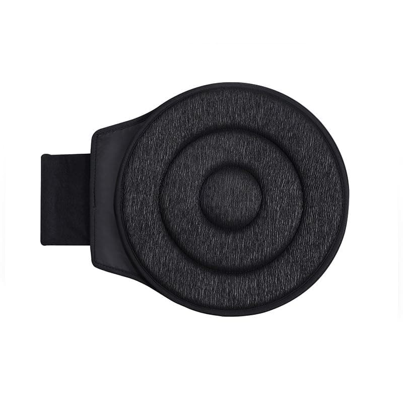 YUUY 360° Rotating Car Seat Cushion, Memory Foam with Polyester Fibre, Universal Vehicle Fit (black)