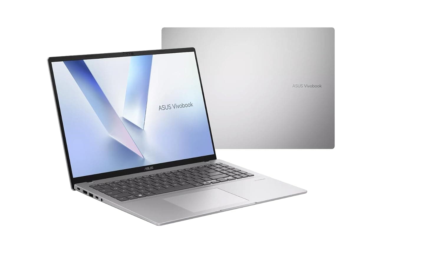 ASUS Vivobook 16" (1920 x 1200),X1607CA-U716G512GSRW, Intel Core Ultra 7 255H (16 cores),DDR5 16GB, 512GB M.2 NVMe, Win 11, Silver Color,FHD Cam+Privacy (Win Hello),1.88KG, Type C Charge, Ar-En Key