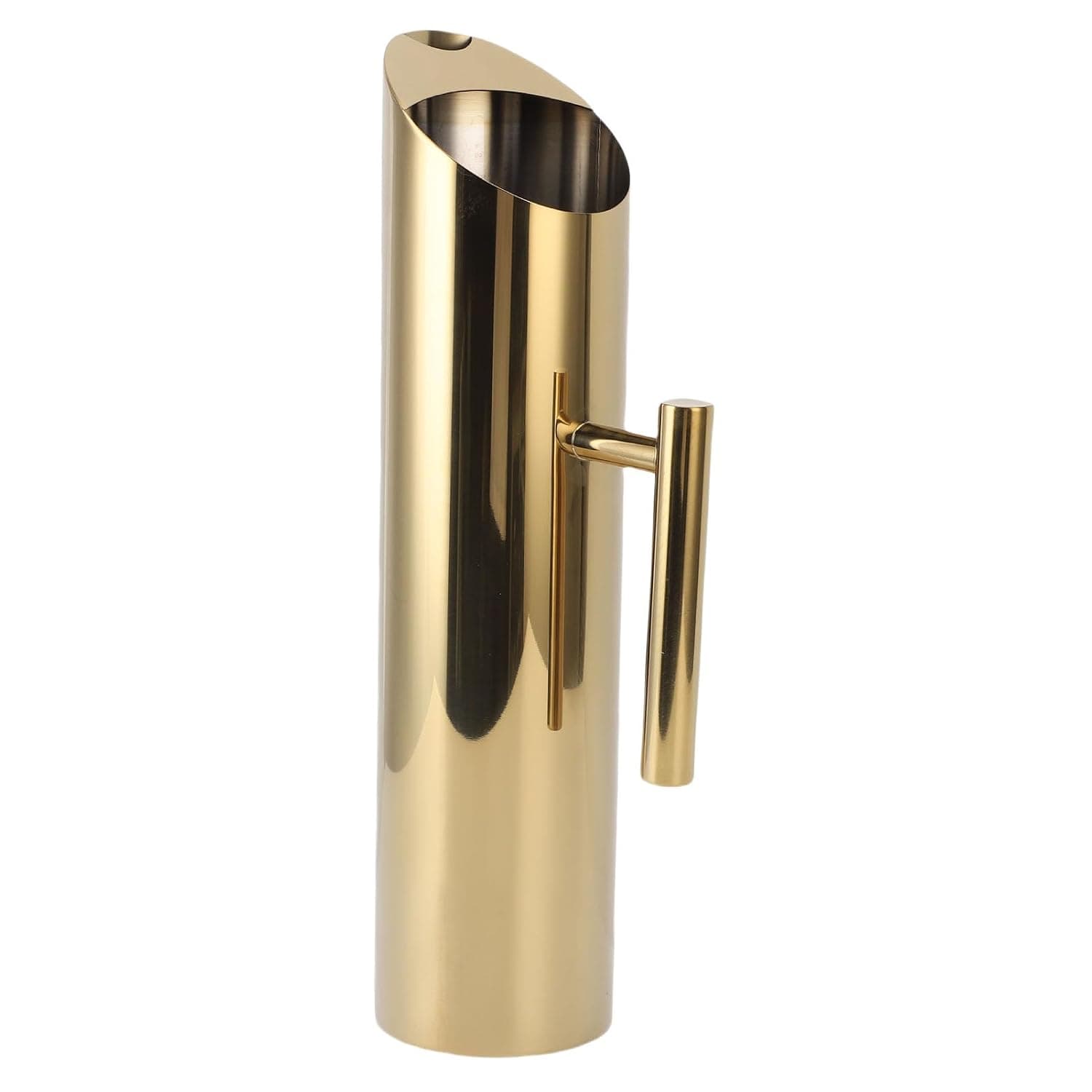 JTLB 2 Litre Metal with 304 Stainless Steel Ice Protection, Drink Container, Hot and Cold Tea, Juice, Coffee for Home Bar, Direct Heating and Cooling (Gold)
