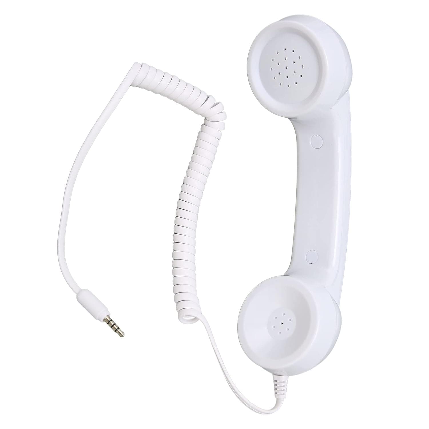 Generic Multifunctional Retro -style Retro Radio Receptor with Excellent Sound Quality for Mobile Phones and Computers, Ideal for All Smartphone Users (White)