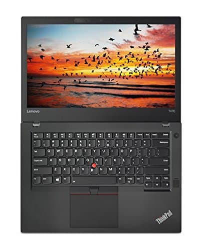 Lenovo Renewed ThinkPad T470 Business Laptop | Intel Core i7-7th Gen CPU | 8GB RAM | 256GB Solid State Drive (SSD) | 14.1" Touchscreen | Windows 11 |