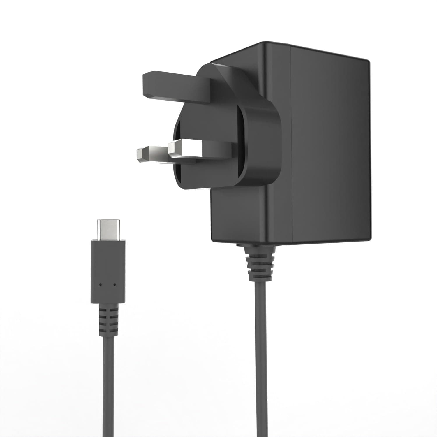 شاحن لسويتش، محول طاقة للشحن السريع 15 فولت 2.6 امبير متوافق مع سويتش/سويتش OLED/لايت، دوك، وحدة تحكم برو - قابس UK، يدعم وضع التلفزيون