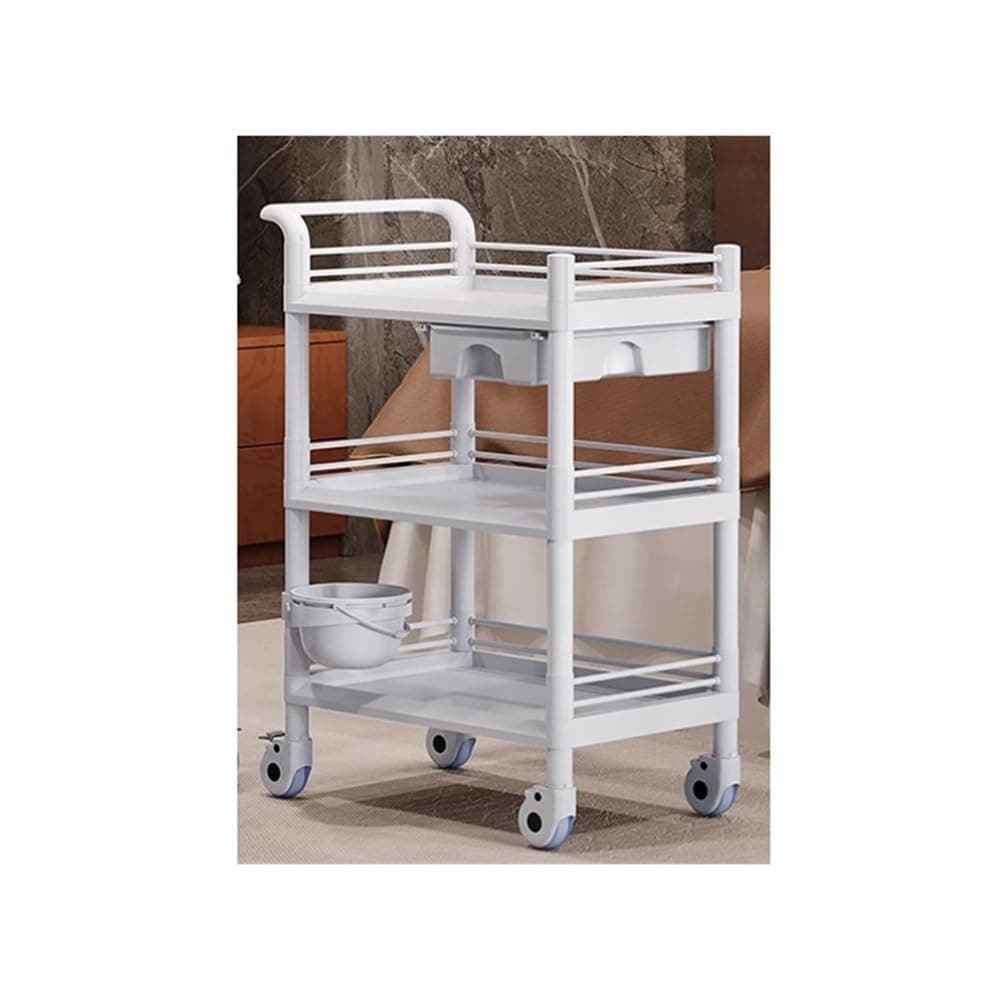 Salon Trolley Beauty Salon Hair Trolley, Care Equipment, Small(واسطة)