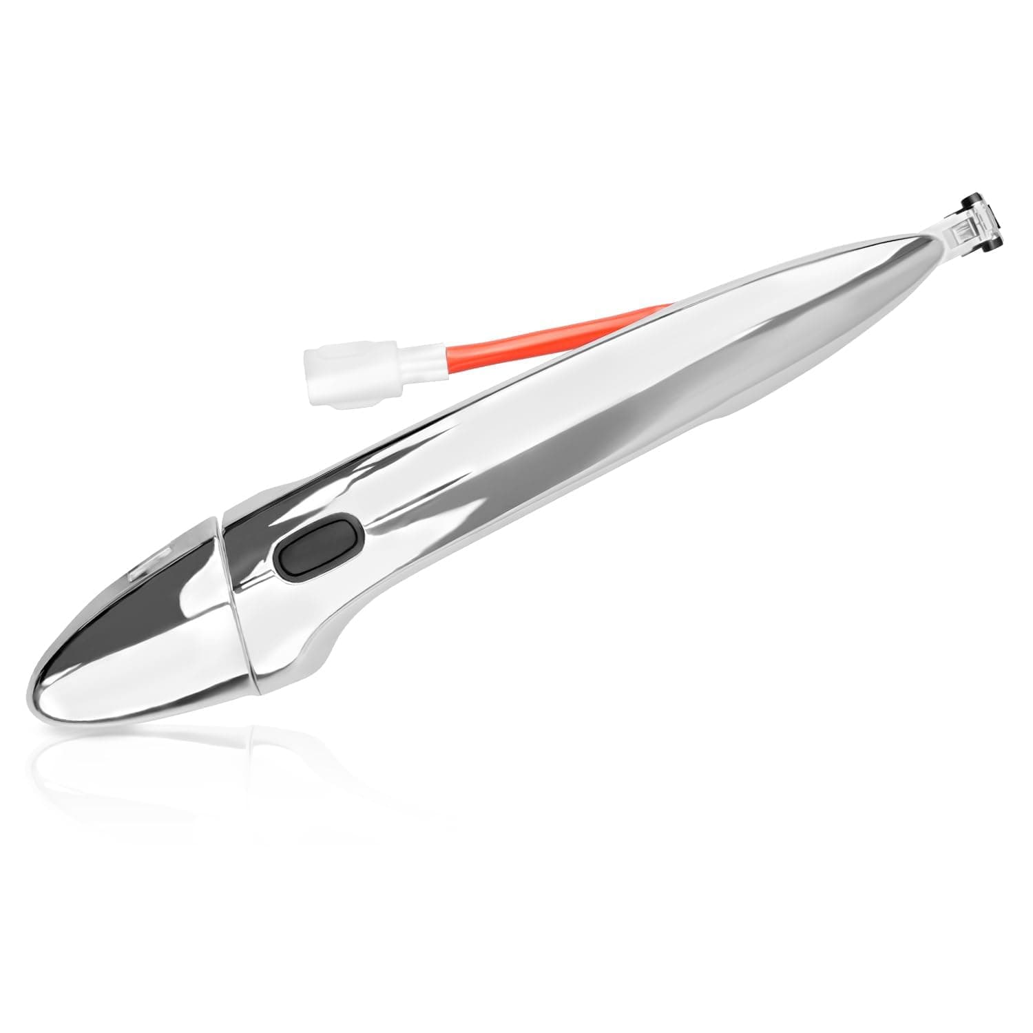 Exterior Front Left Driver Side Door Handle Compatible with Lexus ES350 2007-2012, LS460 2007-2017, LS600hl 2008-2016 | Chrome Finish | Replace OE 69220-33060 | Car Accessories