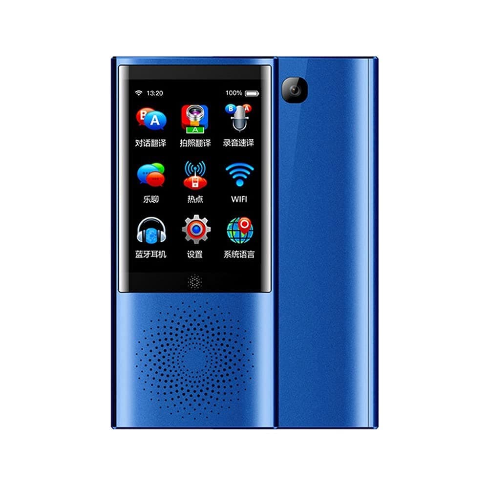 Voice Photo Instant Translator 4G WiFi 8GB Memory 2.8 Touch Screen 2080mAh 77 Languages Travel Business Translation (Color : Gray) Interesting life " LEOWE