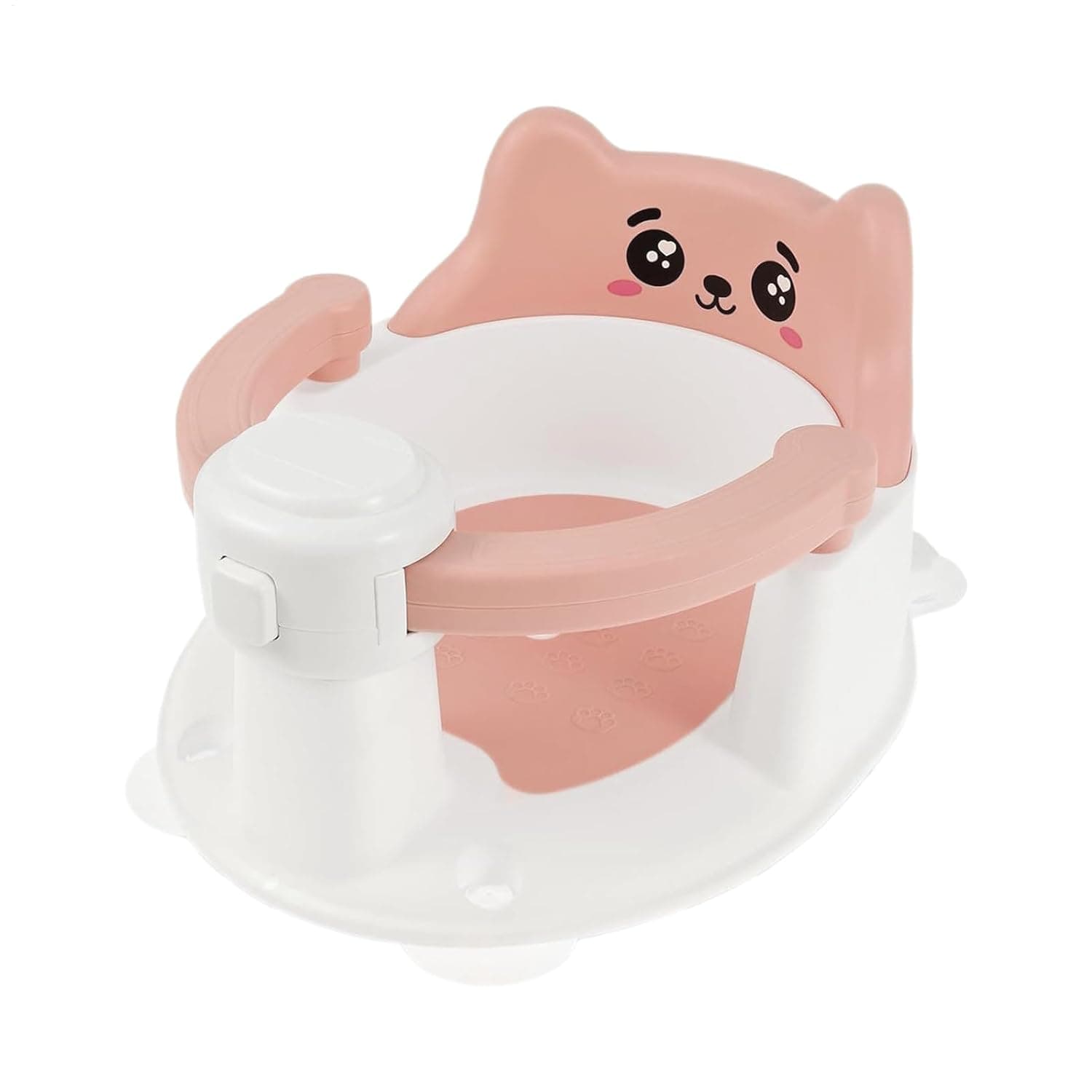 Infant Bathtub Seat Bath Chair Suction Cups Must-Haves 6-24 Month Old | Non-Slip Sit Up Bathing Seat Bathtub Shower Bathing Shower Travel Floor Home New Parents Caregivers Safety-Conscious