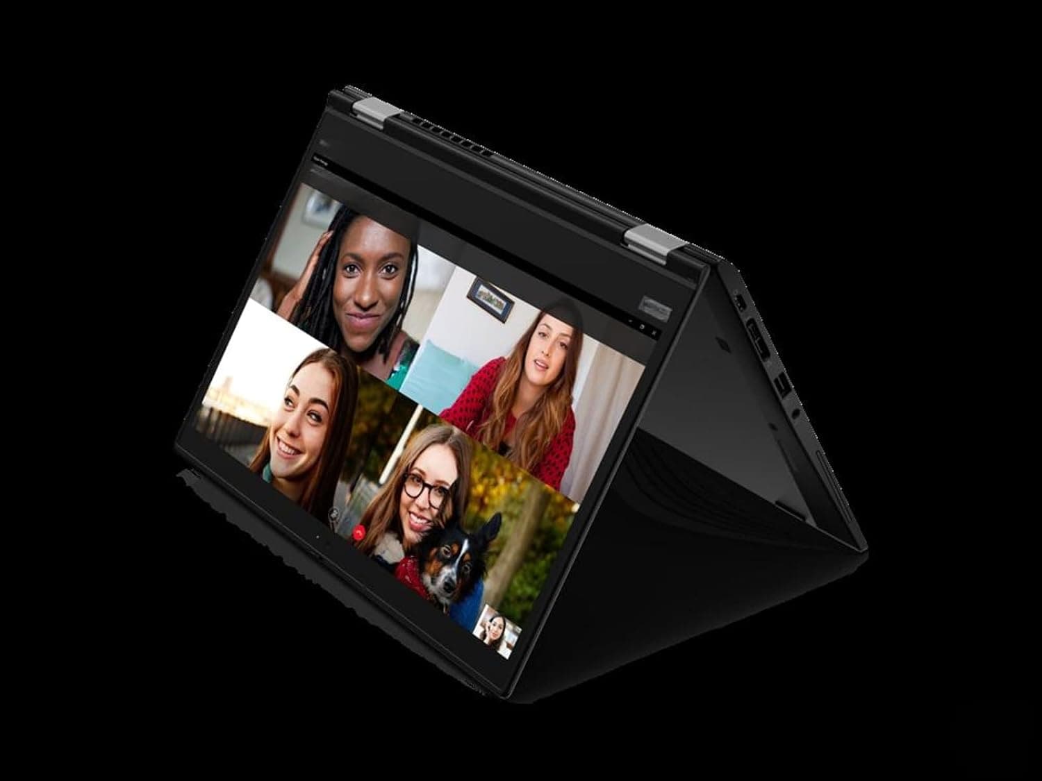 Lenovo ThinkPad X13 Yoga Gen 1 2-in-1 Laptop Touch | 13.3" 1920x1080 FHD | Core i7-10510U - 1TB SSD Hard Drive - 16GB RAM | 4 cores @ 4.9 GHz Win 11 Pro Black (Renewed)